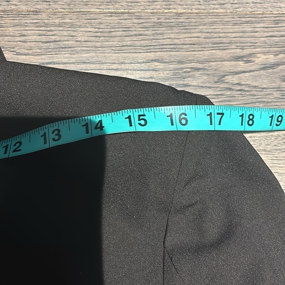 Joe B Elegant Black open front Blazer Sz XL - Picture 12 of 15